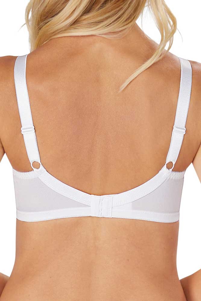 Nancy Wire-Free Bra - white