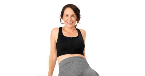 Sports bra with a pocket for a Prosthesis