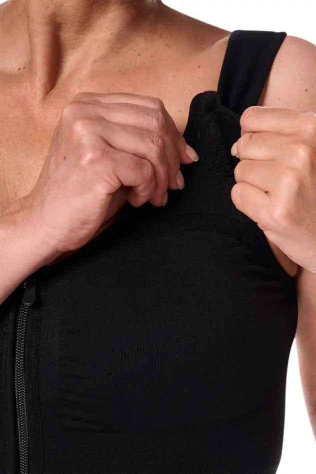 Leyla Post Surgery Bra - black
