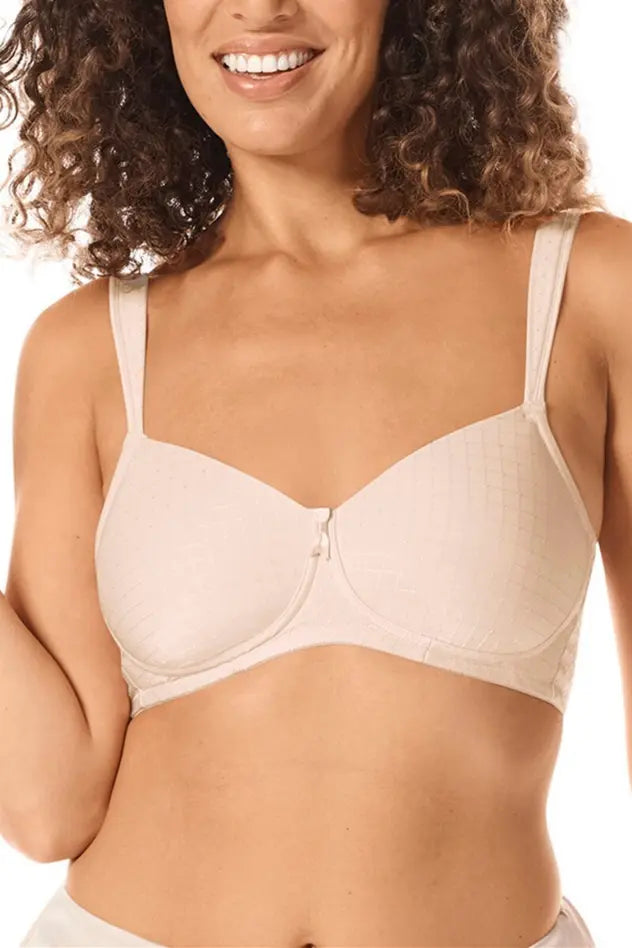 Cara Padded Wire-Free Bra - light rose