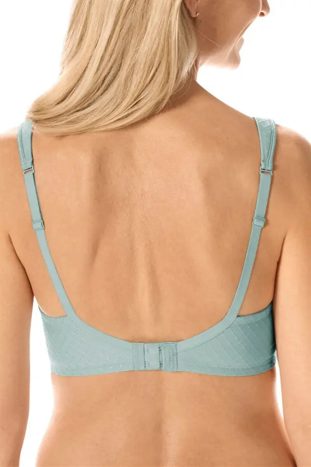 Cara Padded Wire-Free Bra - dark mint