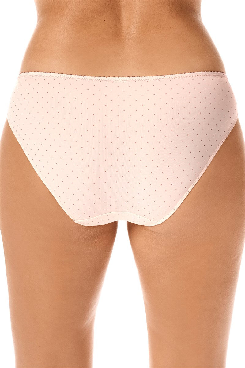 Anna Panty - light rose/dark mauve