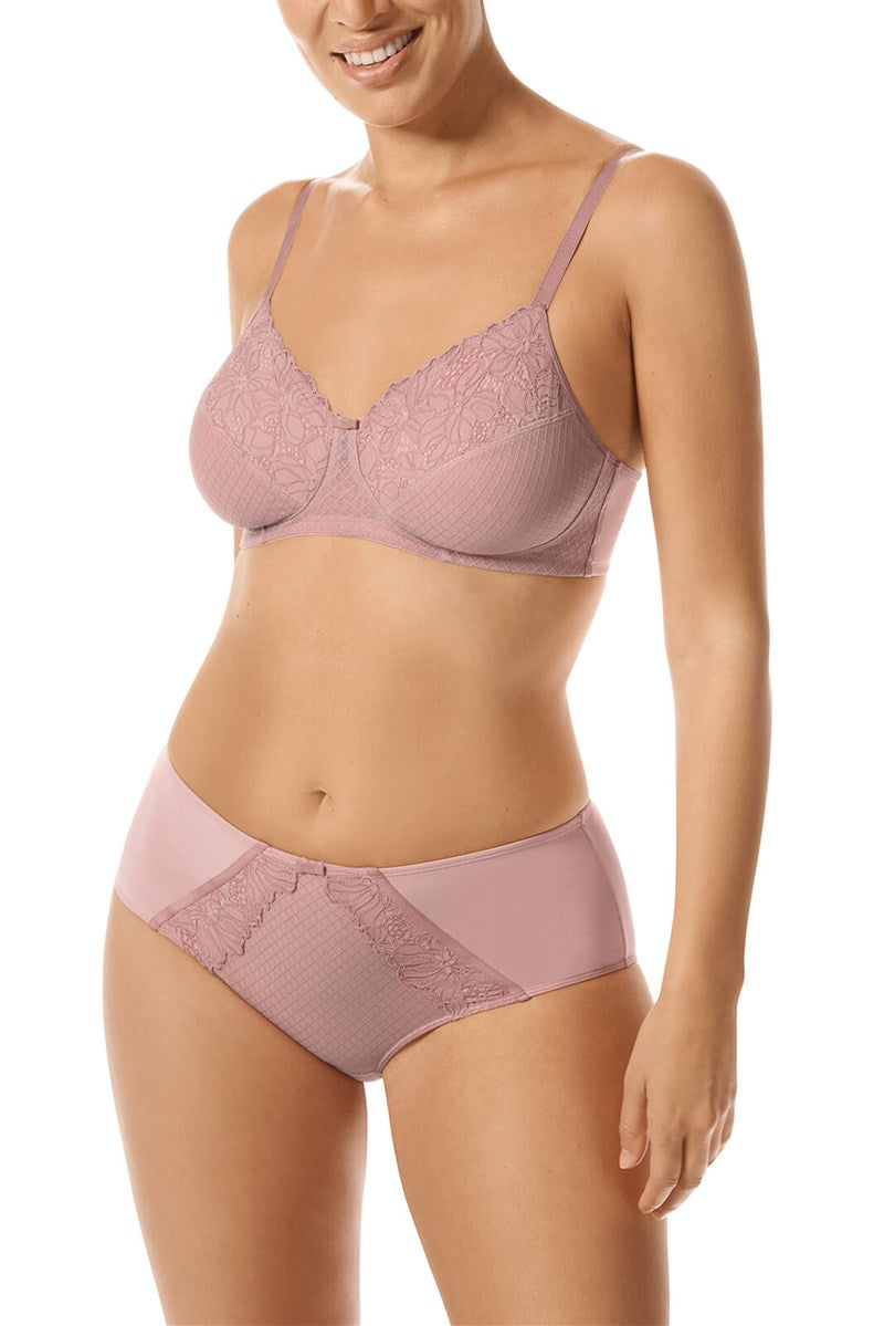 Danielle Panty - light mauve/dark mauve
