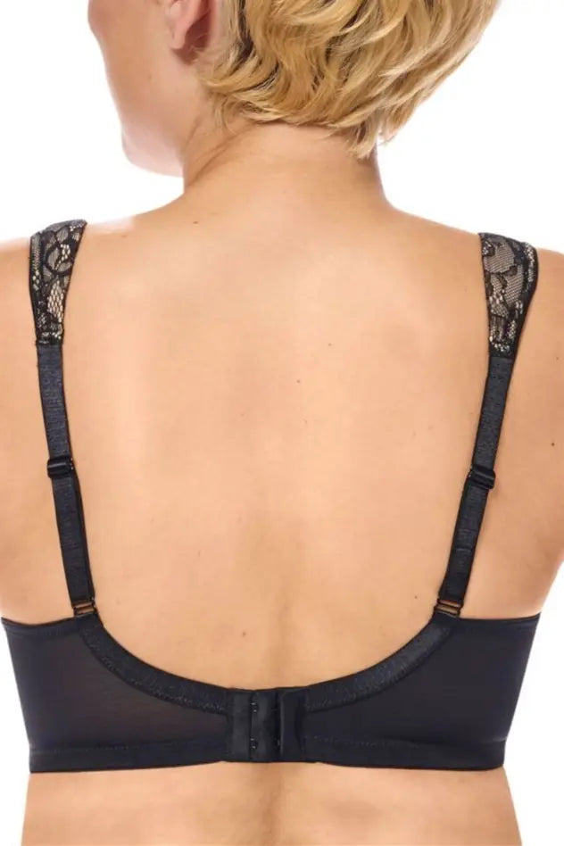 Camilla Padded Wire-Free Bra - black/sand