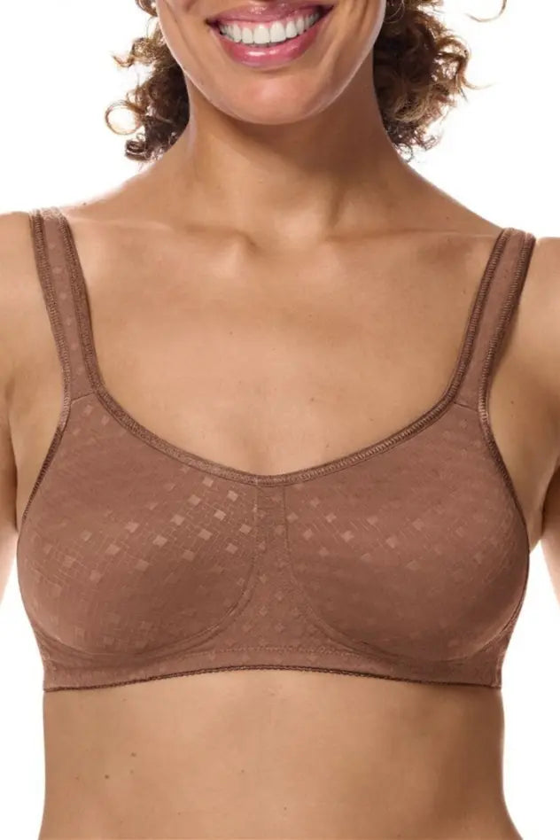 Tiana Wire-Free Bra - mocha