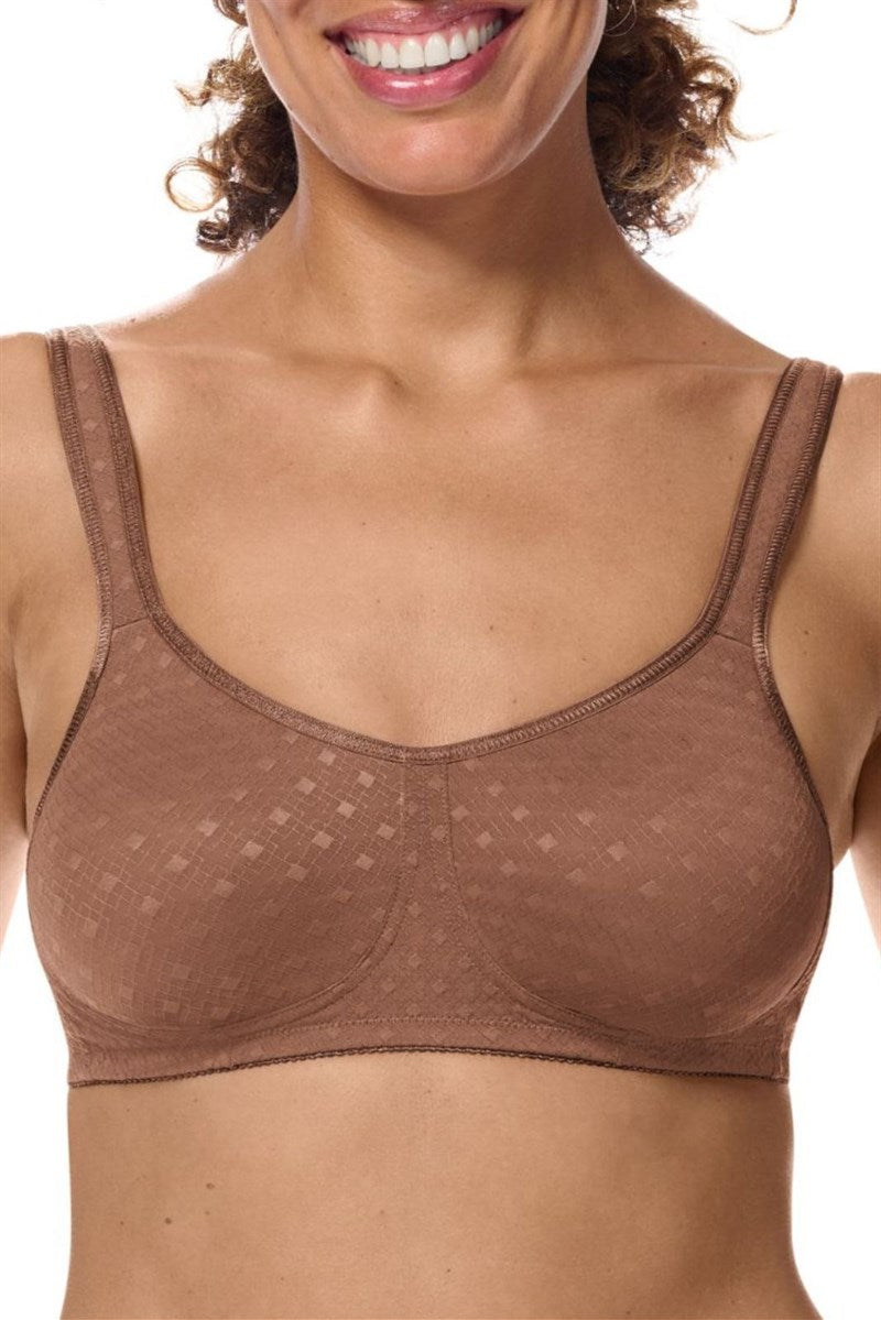 Tiana Wire-Free Bra - mocha