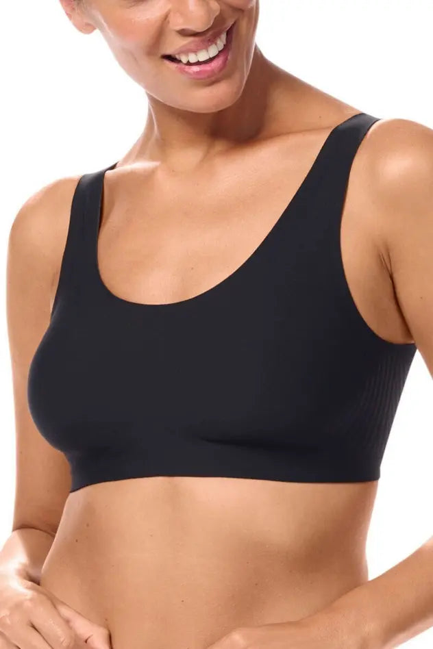 Linda Wire-Free Bra - black