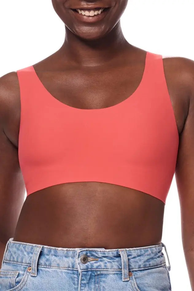 Linda Wire-Free Bra - pink