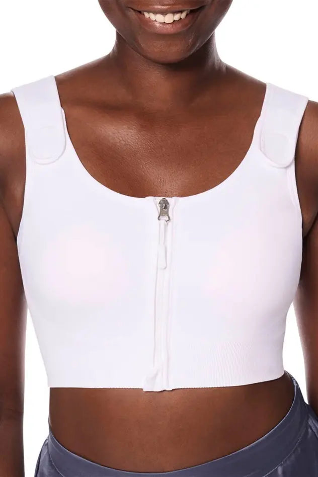 Pamela Post Surgery Bra - white