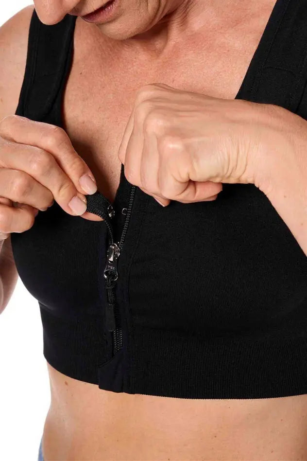 Pamela Post Surgery Bra - black