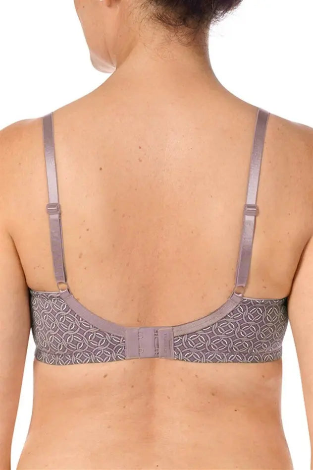 Liz Padded Wire-Free Bra - mauve/multi
