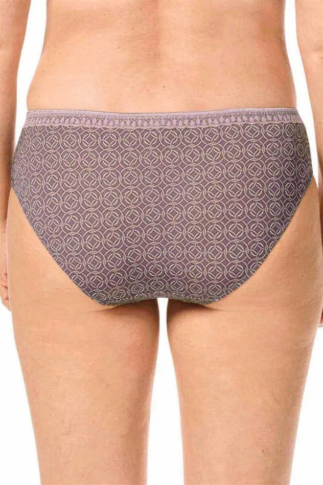 Liz Panty - mauve/multi