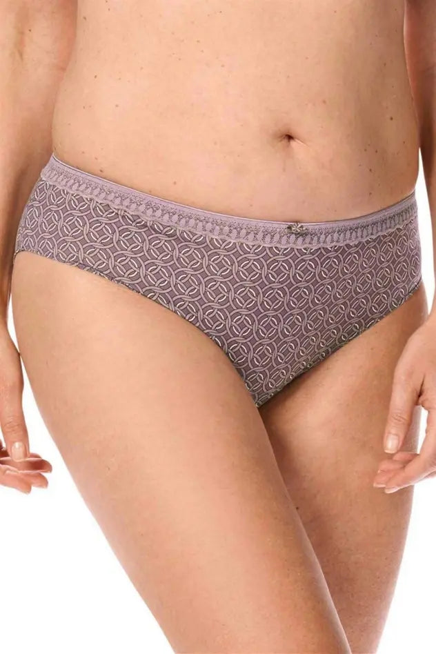 Liz Panty - mauve/multi