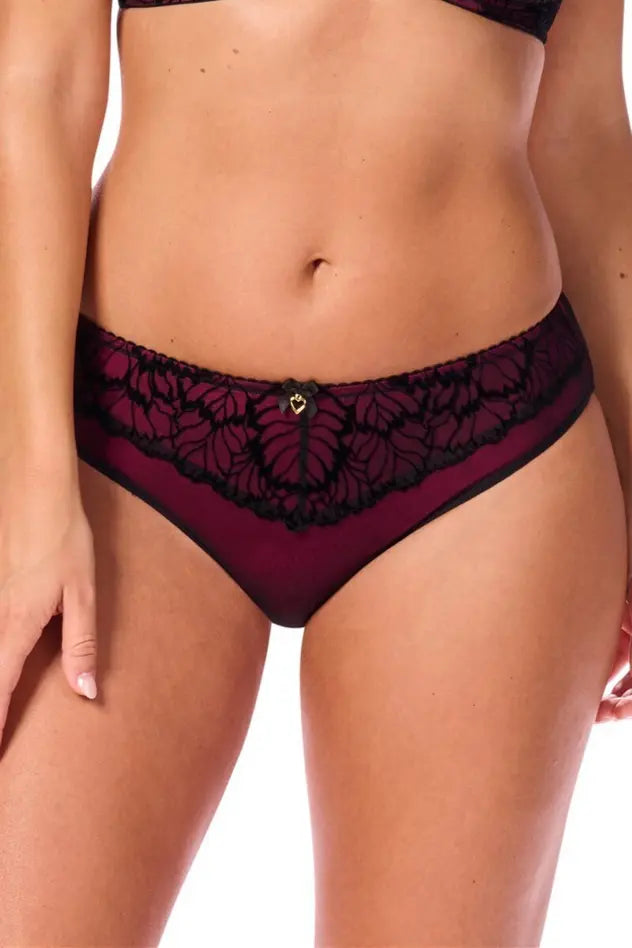 Leonie Panty - black/pink