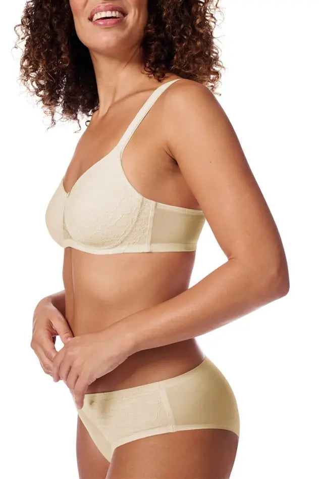 Camilla Padded Wire-Free Bra - off white