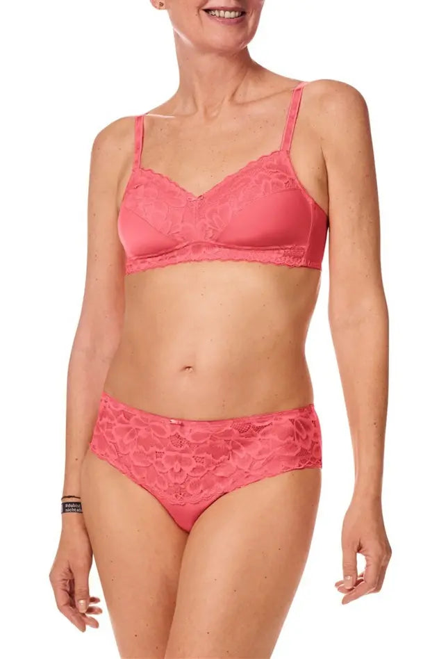 Glenda Wire-Free Bra flamingo