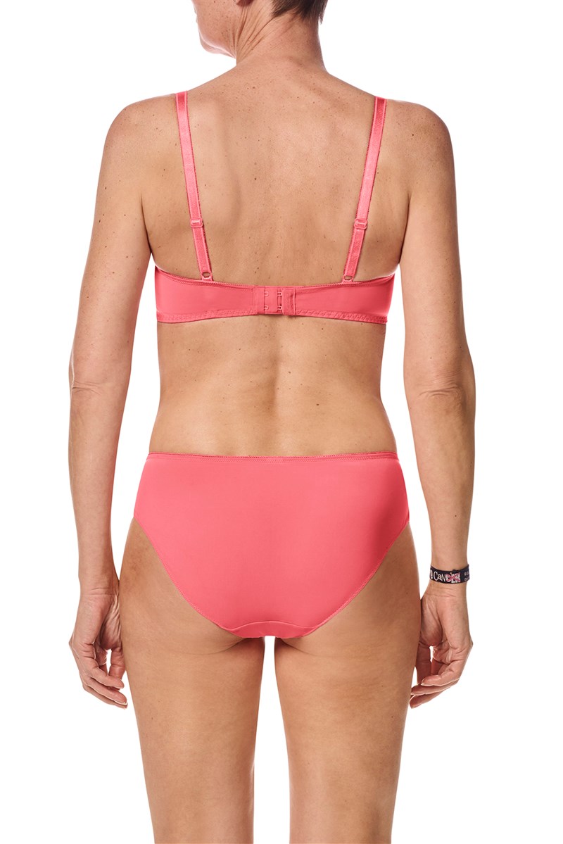 Glenda Wire-Free Bra - flamingo