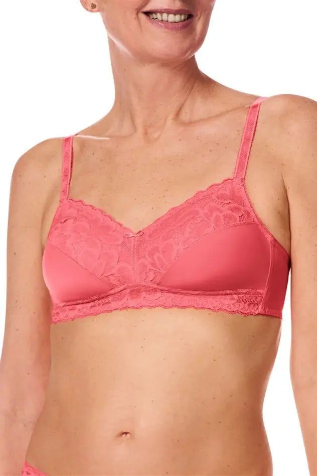 Glenda Wire-Free Bra flamingo