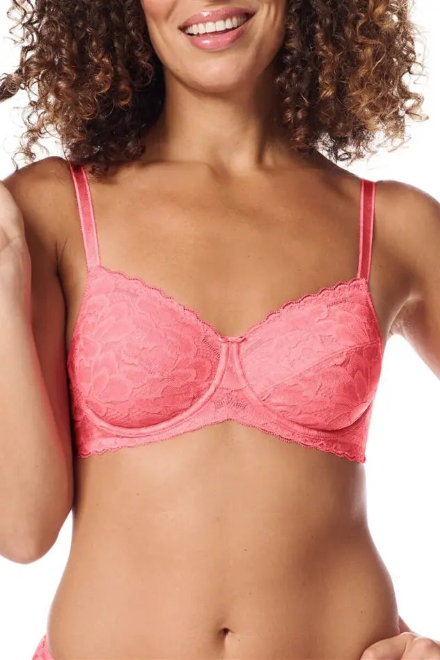 Glenda Underwire bra flamingo
