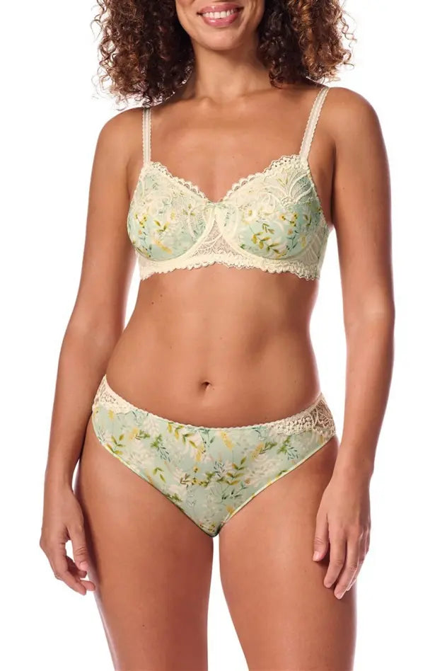 Kalina Underwire bra - mint/multi