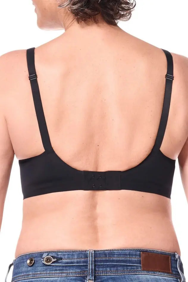 Esra Wire-Free Bra - black