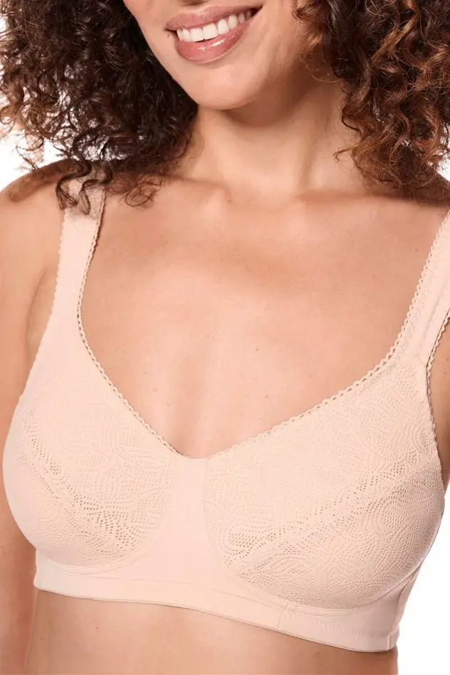 Jaida Wire-Free Bra - sand