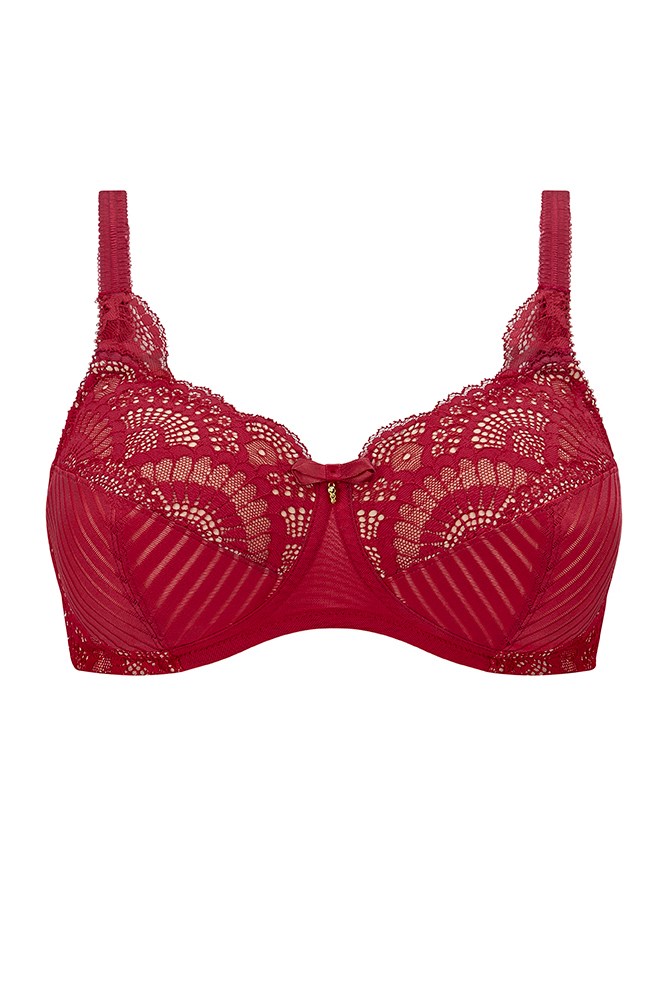 Karolina Wire-Free Bra - lipstick/sand