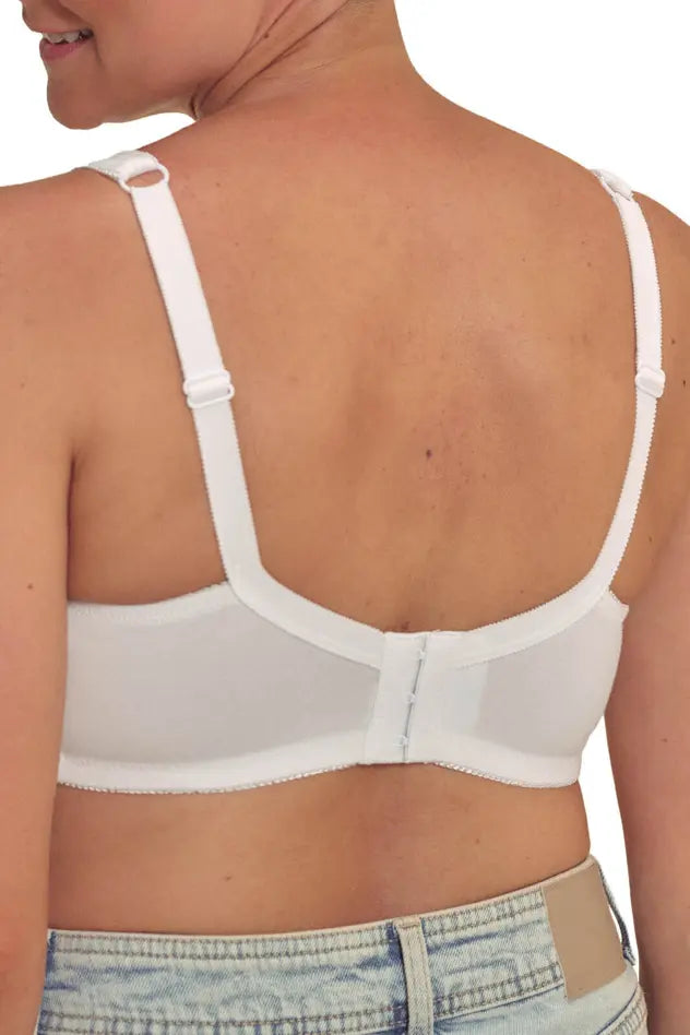 Katja Wire-Free Bra - white