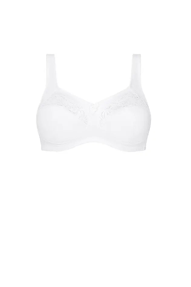 Katja Wire-Free Bra - white