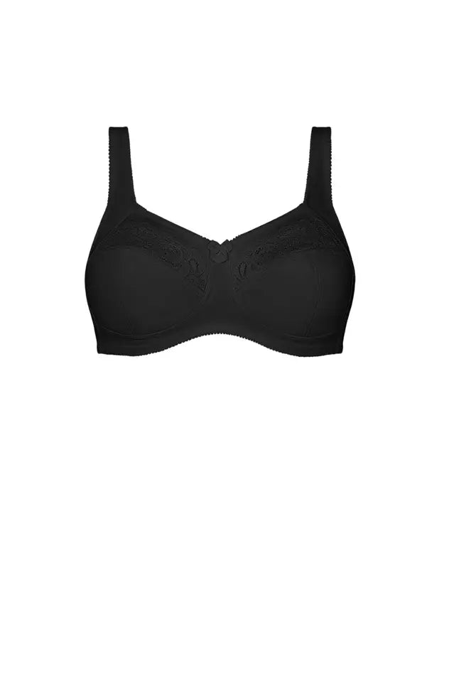 Katja Wire-Free Bra - black