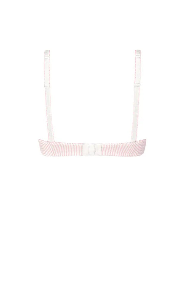 Kennie Wire-Free Bra - dusty rose/off-white
