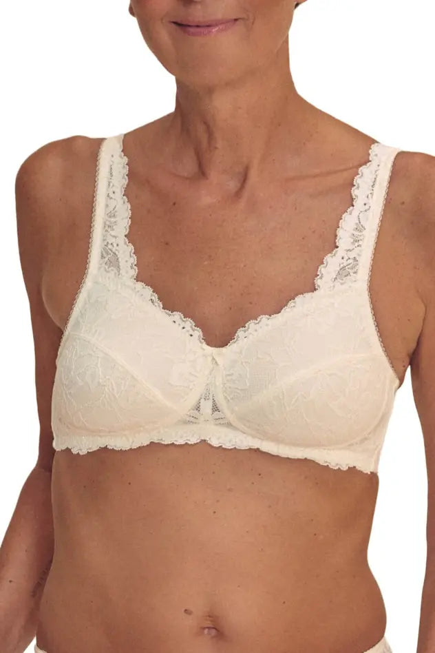 Floria Wire-Free Bra - off white