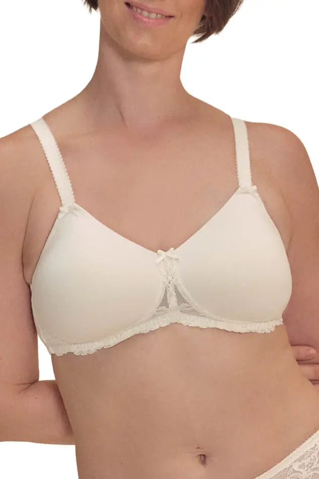 Floria Padded Wire-Free Bra - off white