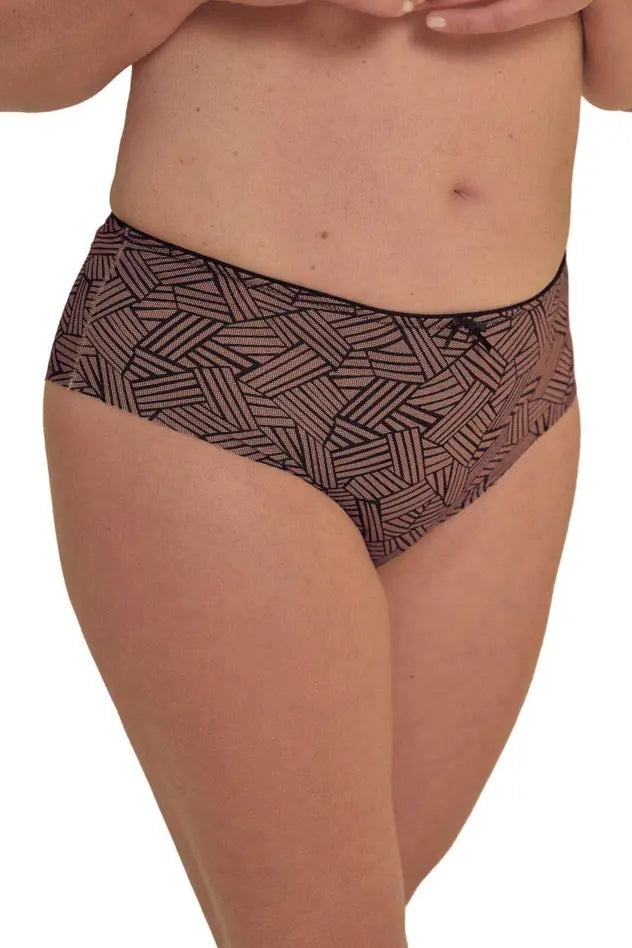 Brooke Panty - black/cafe