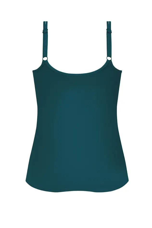 Valletta Top - deep emerald