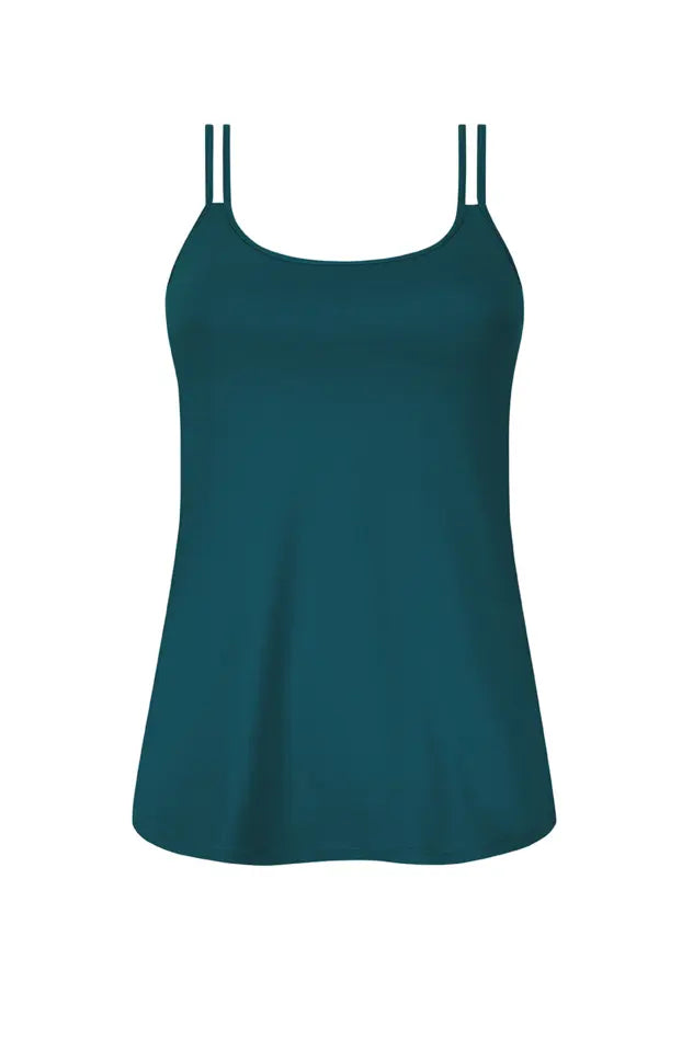 Valletta Top - deep emerald