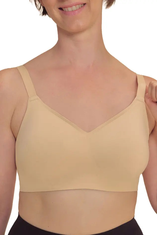 Linda Padded Wire-Free Bra - sand