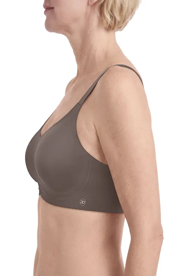 amoena Wave® pure Wire-Free Bra - deep taupe