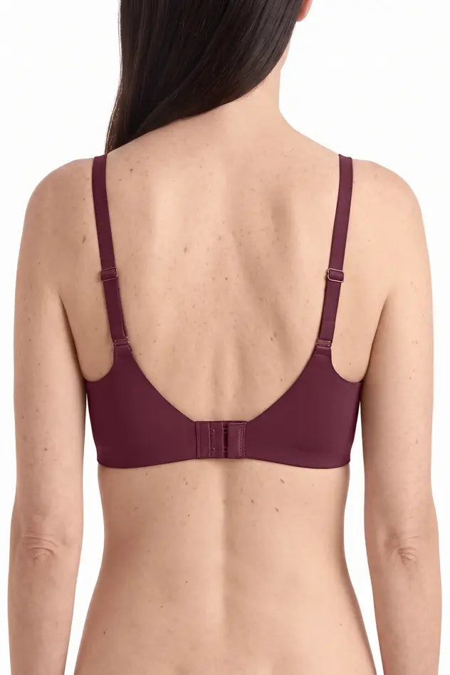 amoena Wave® pure Wire-Free Bra - ruby red