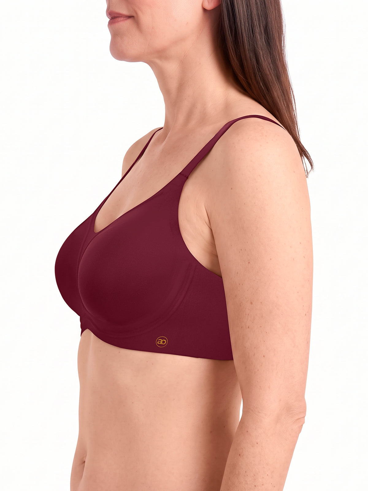 amoena Wave® pure Wire-Free Bra - ruby red