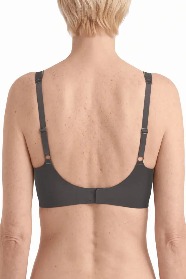 amoena Wave® flow Wire-Free Bra - anthracite