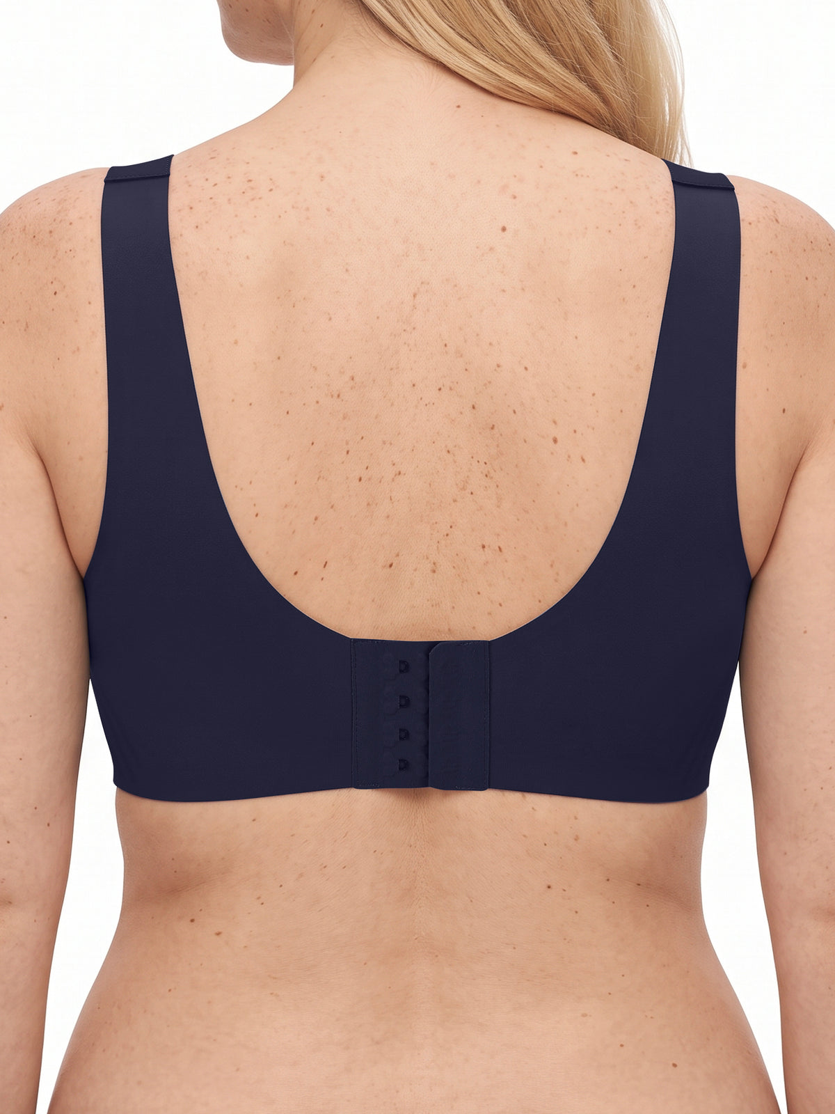 Linda Wire-Free Bra - dark blue
