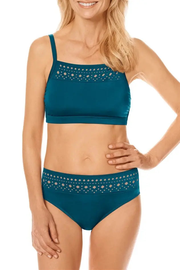 Crete Panty - jade/sand