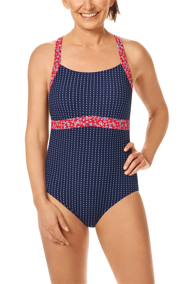 Algarve One-Piece - navy/multi