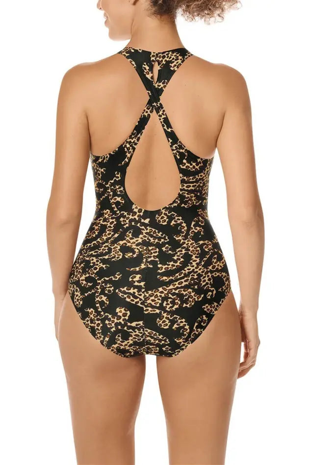Sri Lanka High Neckline - black/gold
