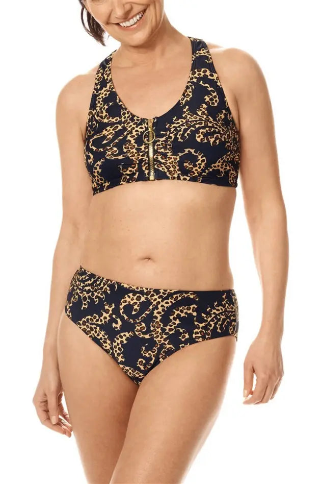 Sri Lanka Swim Bottom - black/gold