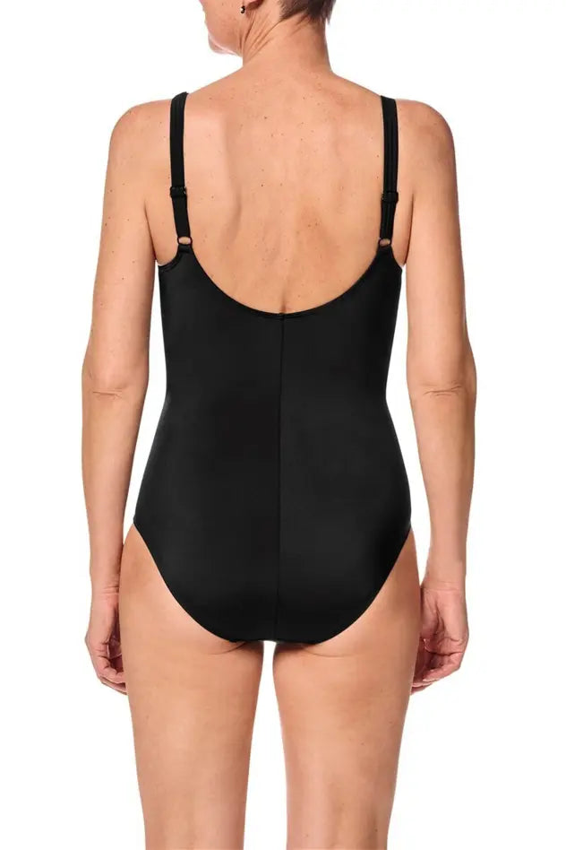 Ravello One-Piece - black/silver