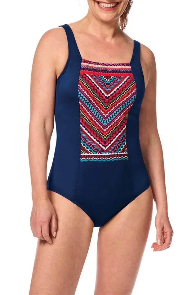 Thassos Full Bodice navy/multi