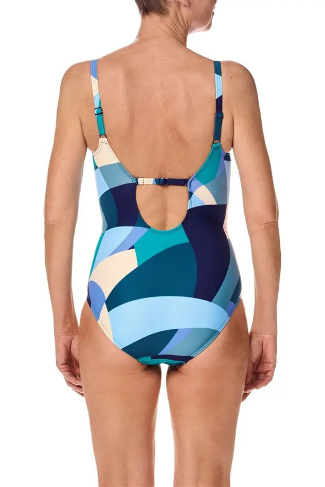 Lisbon One-Piece jade/multi