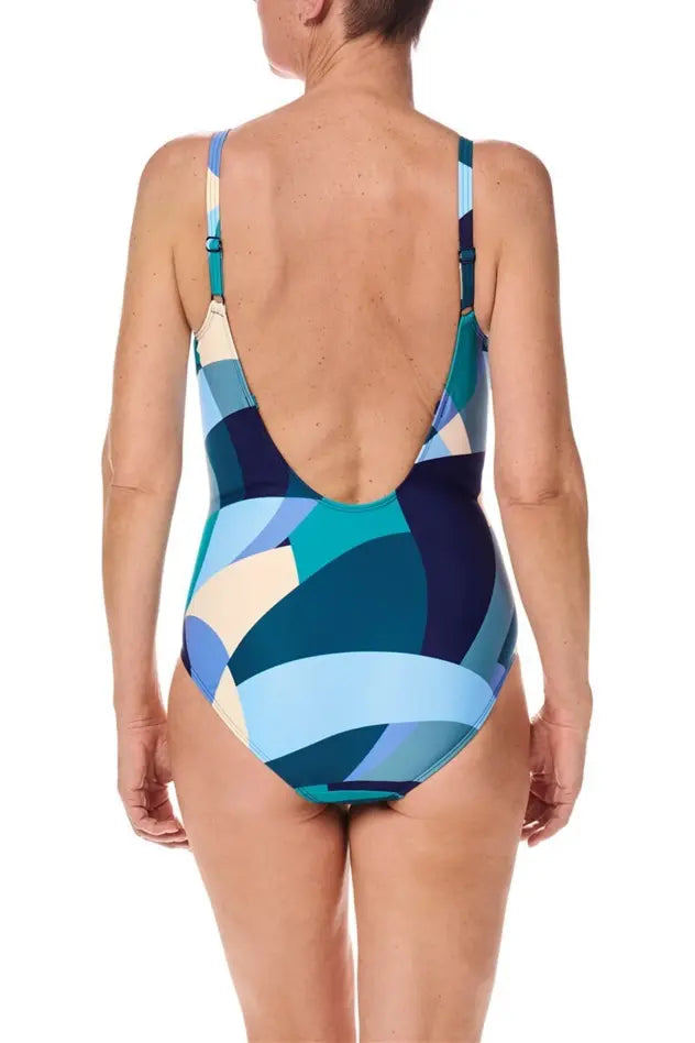 Lisbon One-Piece jade/multi